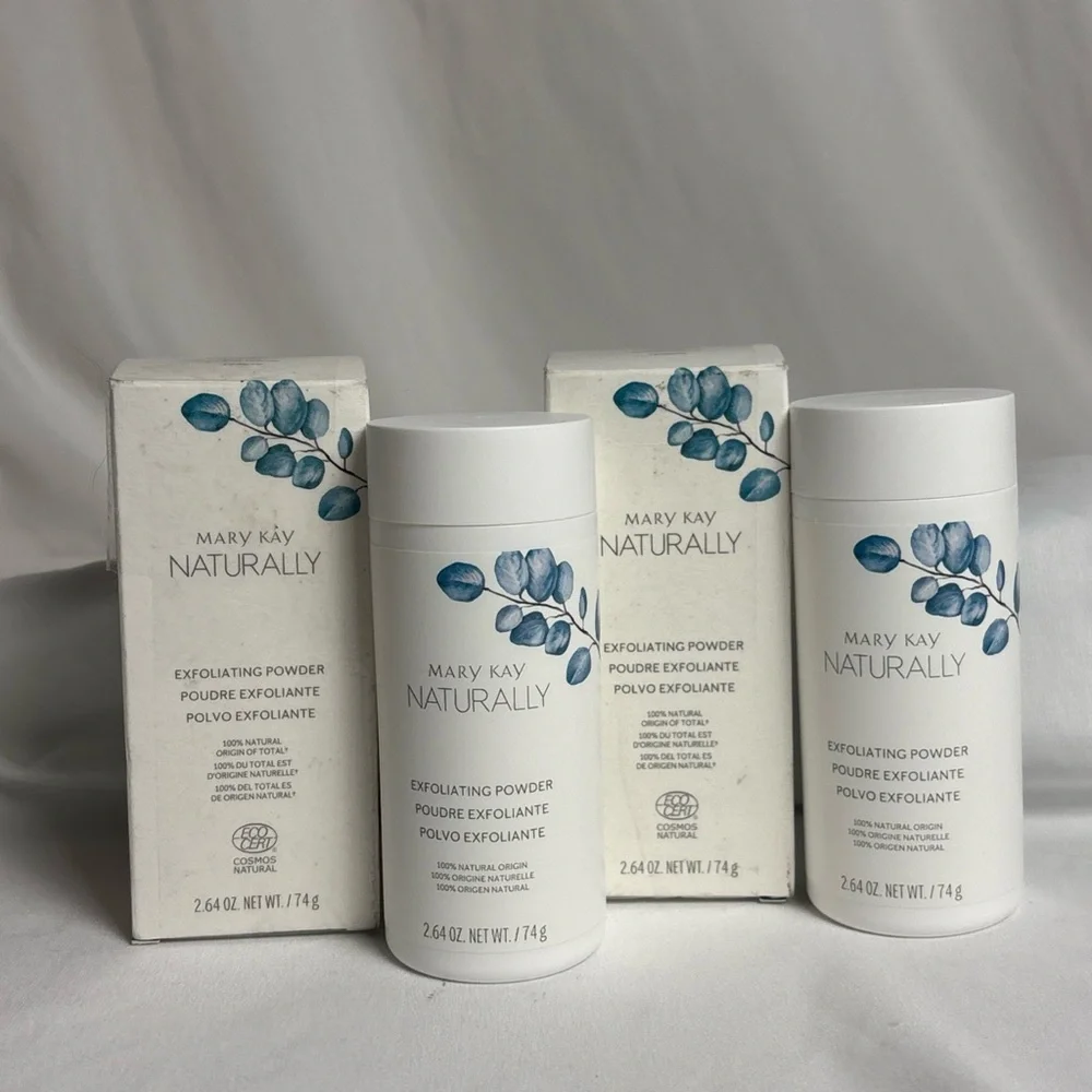 Mary Kay NATURALLY Exfoliating Powder ~Lot of‎ 2 New in Box